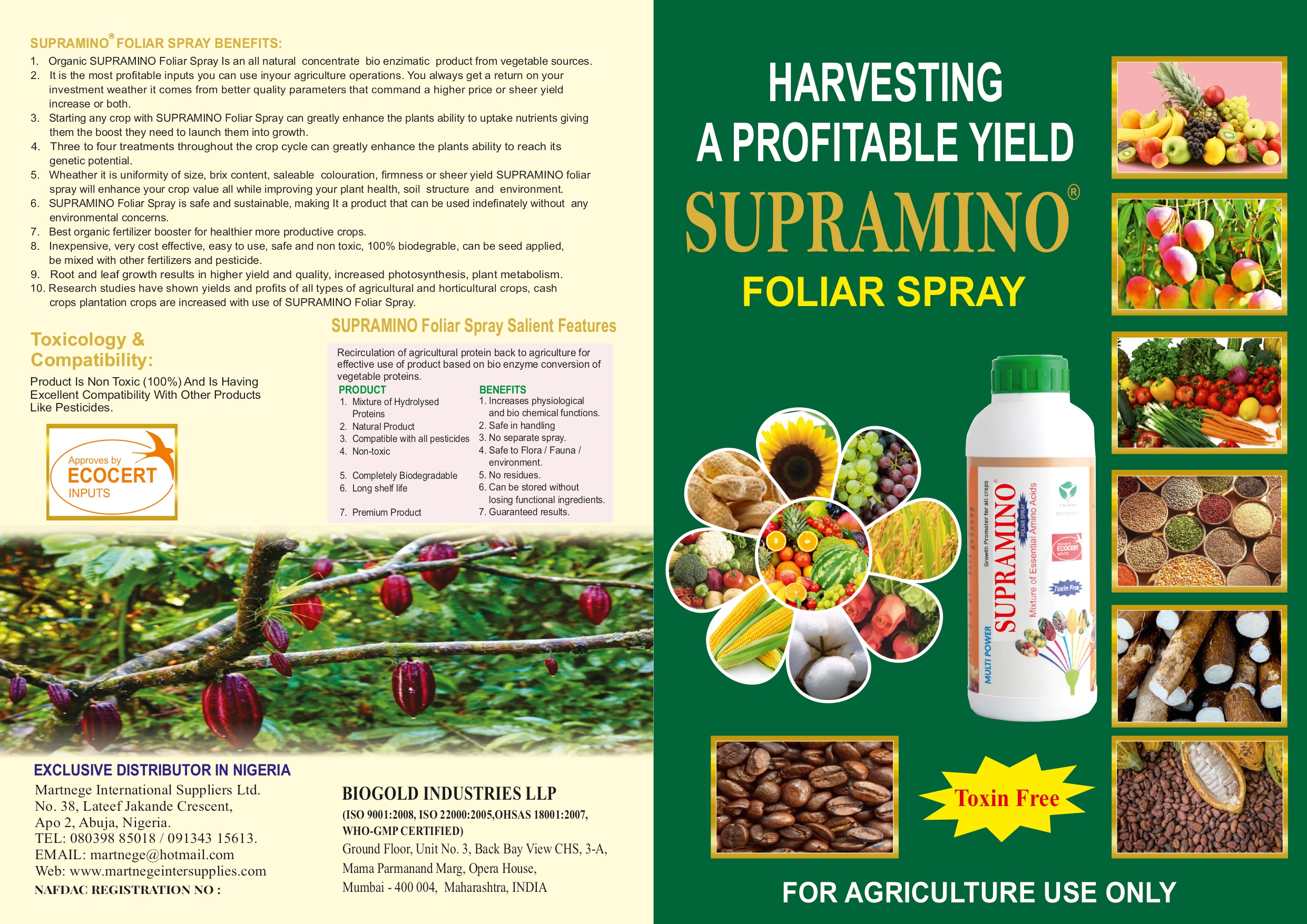 Supramino Foliar Spray